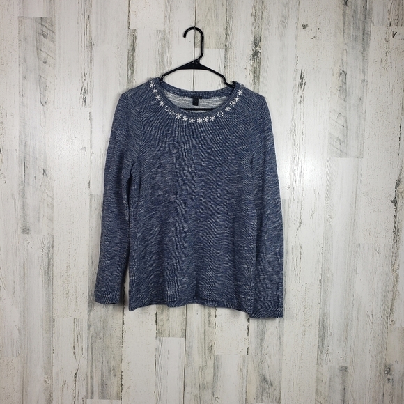 3/$15 J crew blue sweater size small - Picture 1 of 10